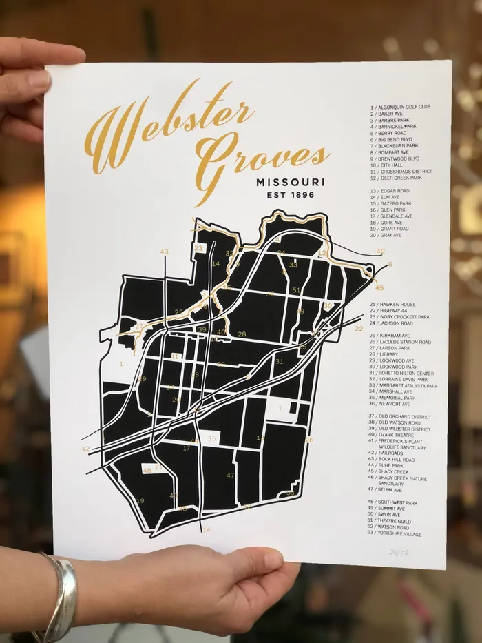 Rachel Baker Consignment Webster Groves Poster Earrings