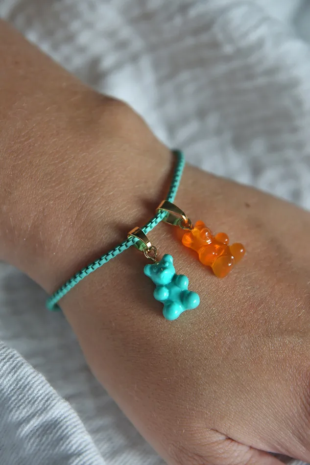 Rings Nostalgia bear Classic connector Fanta Crystal Haze Jewelry
