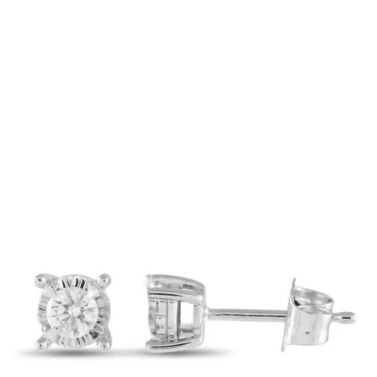 JMS always Earrings Original LB Exclusive 14K White Gold 014ct Diamond Stud Earrings MF13 121923 JMS always Earrings Original LB Exclusive 14K White Gold 014ct Diamond Stud Earrings MF13 121923