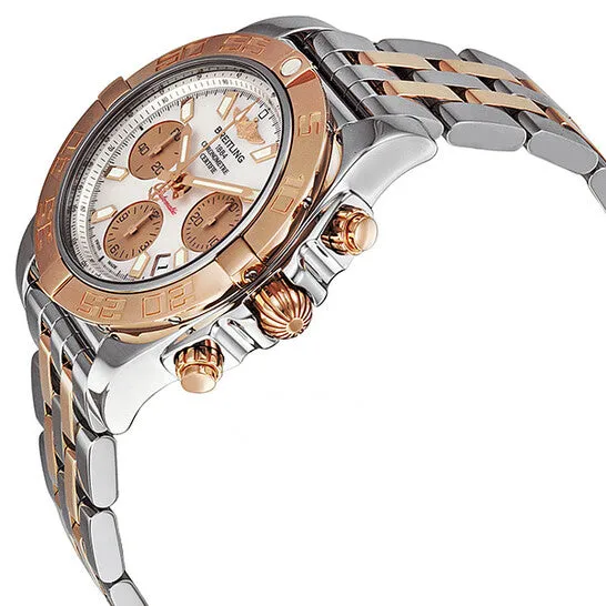 JMS always Original Breitling Chronomat 41 Automatic Chronograph Rose Gold and Stainless Steel Mens Watch CB014012A722TT Earrings JMS always Original Breitling Chronomat 41 Automatic Chronograph Rose Gold and Stainless Steel Mens Watch CB014012A722TT Earrings