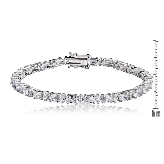 JMS always Original Megan Walford Sterling Silver Cubic ZirconiaClassic Tennis Bracelet Bracelets JMS always Original Megan Walford Sterling Silver Cubic ZirconiaClassic Tennis Bracelet Bracelets