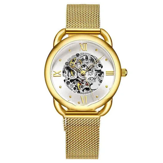 JMS always Rings Original Stuhrling Original Legacy Silvertone Dial Ladies Watch M15902
