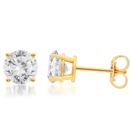 Original Diamond Muse 100 cttw 14KT Gold Round Cut Diamond Stud Earrings for Women JMS always Earrings Original Diamond Muse 100 cttw 14KT Gold Round Cut Diamond Stud Earrings for Women JMS always Earrings
