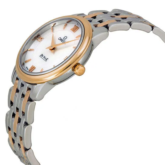 Original Omega De Ville Prestige Quartz White Mother of Pearl Dial Ladies Watch 42420276005002 JMS always Watches Original Omega De Ville Prestige Quartz White Mother of Pearl Dial Ladies Watch 42420276005002 JMS always Watches