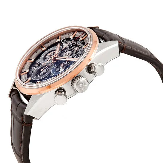 Original Zenith El Primero Chronomaster Stainless Steel Rose Gold Automatic Skeletal Dial Mens Watch 51215140078C810 JMS always Earrings Original Zenith El Primero Chronomaster Stainless Steel Rose Gold Automatic Skeletal Dial Mens Watch 51215140078C810 JMS always Earrings
