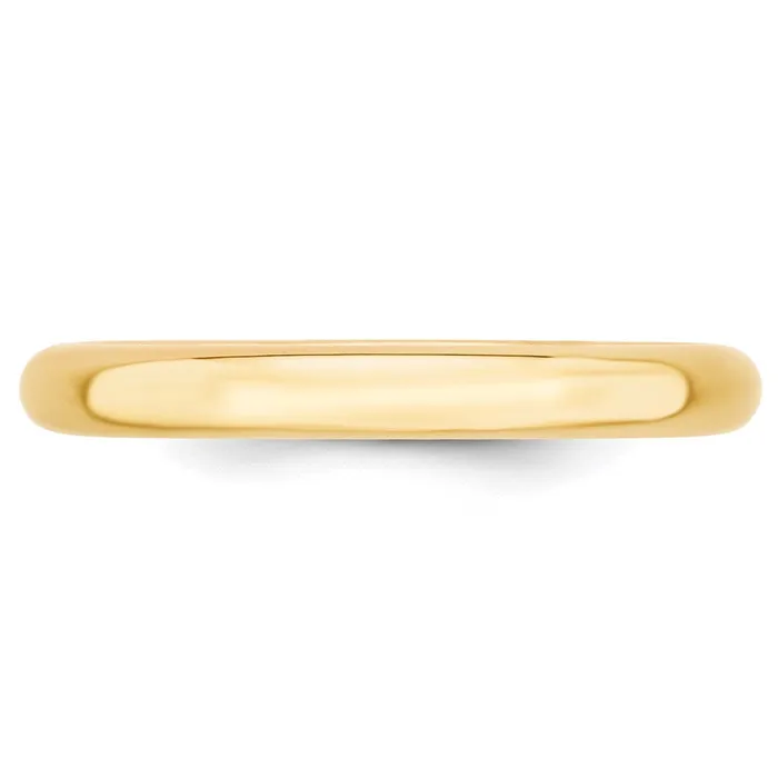 Rings Goldia Solid 18K Yellow Gold 3mm Comfort Fit MensWomens Wedding Band Ring Size 8