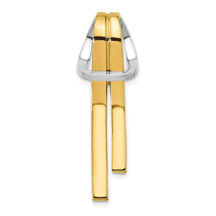 14k Twotone Knot Slide TreasureFineJewelers Rings