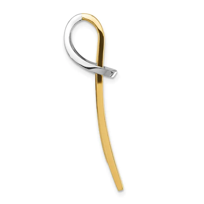 14k Twotone Knot Slide TreasureFineJewelers Rings