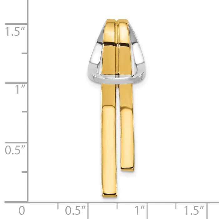 14k Twotone Knot Slide TreasureFineJewelers Rings