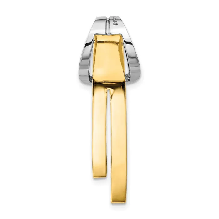 14k Twotone Knot Slide TreasureFineJewelers Rings