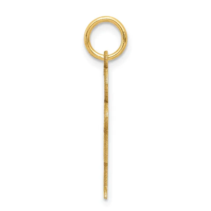 14k Yellow Gold Kid Charm TreasureFineJewelers Charm Necklaces