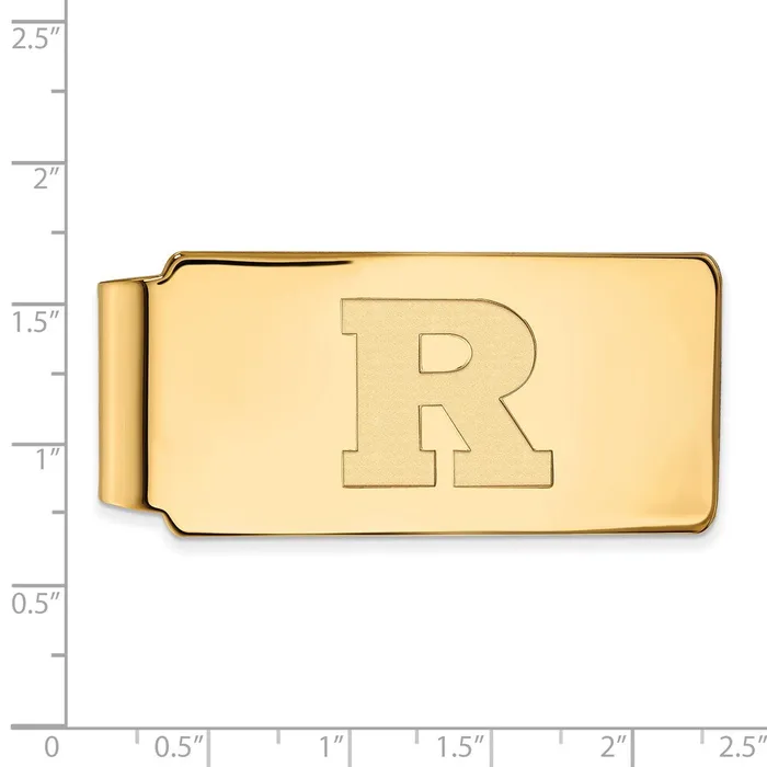 14K Yellow Gold Rutgers Money Clip TreasureFineJewelers PreStyled Sets