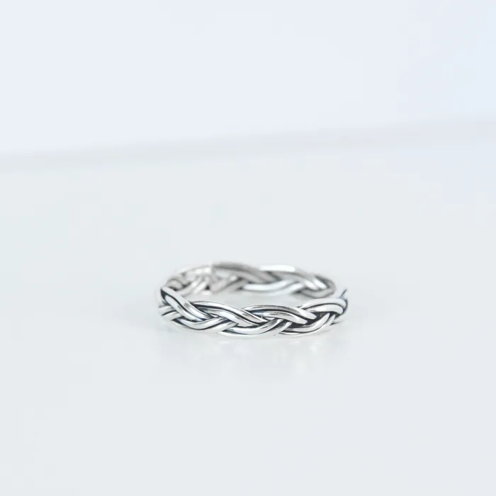 Mariona Co Jewelry Rings Double Braided Ring
