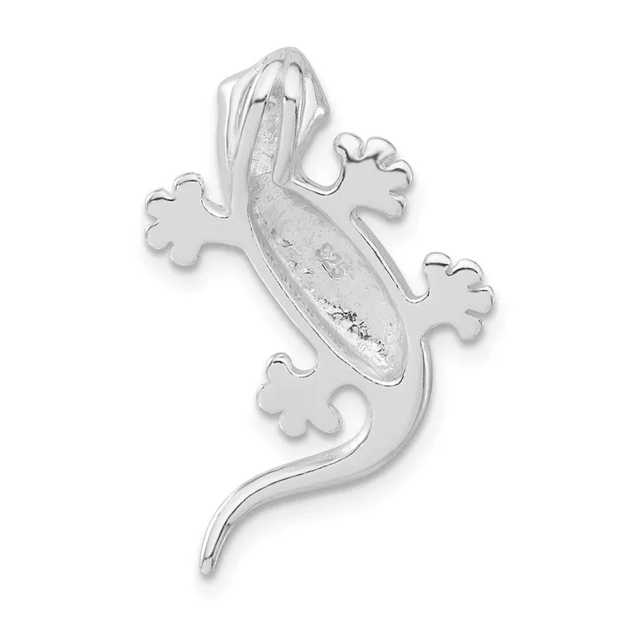 Necklaces Sterling Silver Stellux Crystal Lizard Pendant TreasureFineJewelers