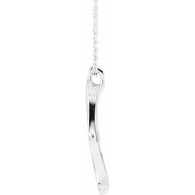 Platinum Freeform 1618 Necklace TreasureFineJewelers Necklaces