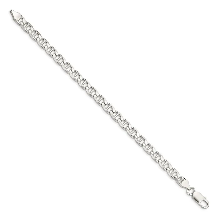 Sterling Silver 65mm Flat Cuban Anchor Chain TreasureFineJewelers Rings