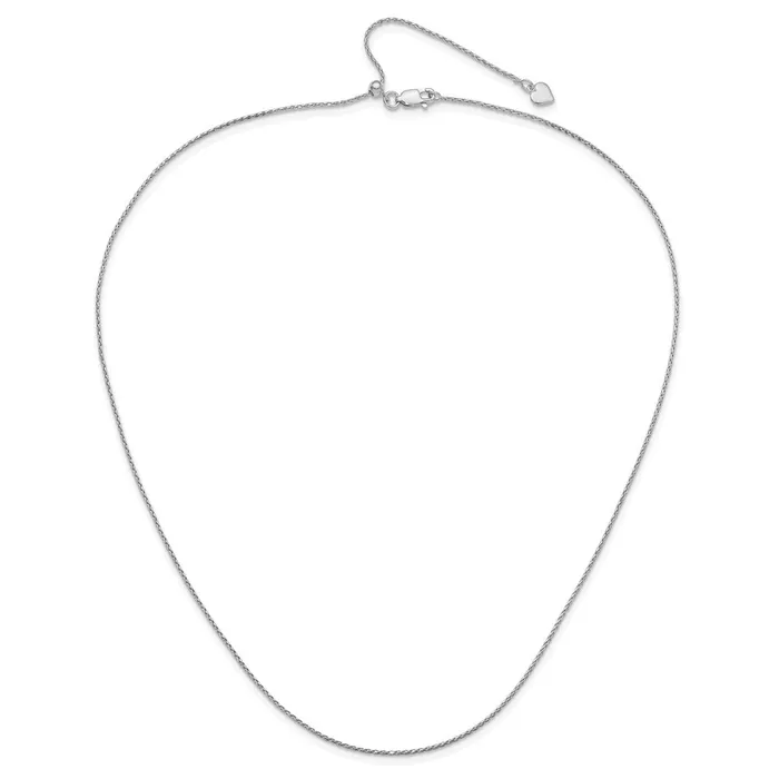 Sterling Silver Adjustable 11mm Dimondcut Spiga Chain TreasureFineJewelers Rings