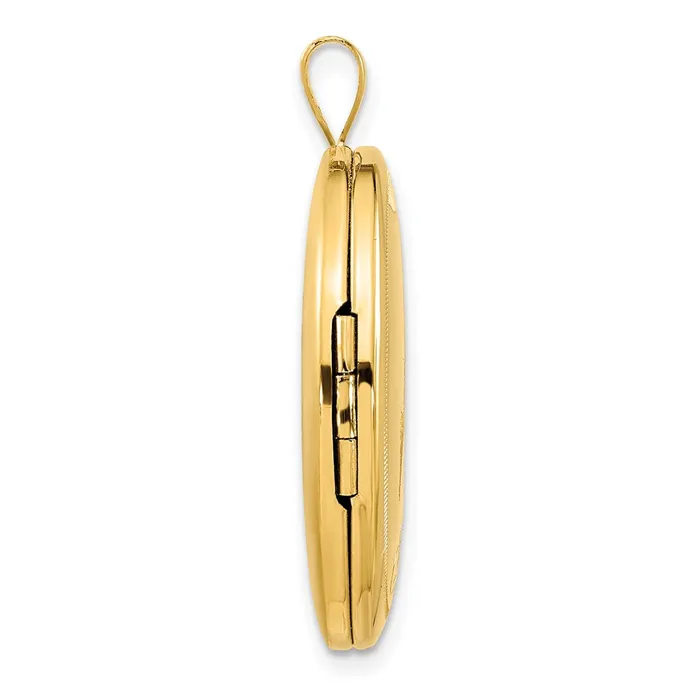 Sterling Silver Goldplated Forever Man Woman Oval Locket TreasureFineJewelers Rings