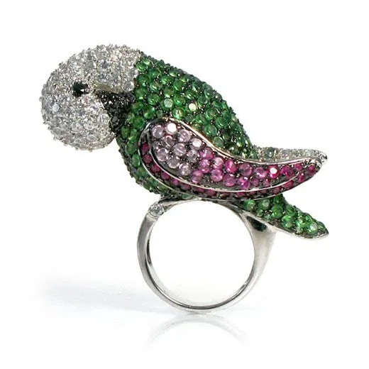 vendorunknown Rings Phillipe the Parrot Ring