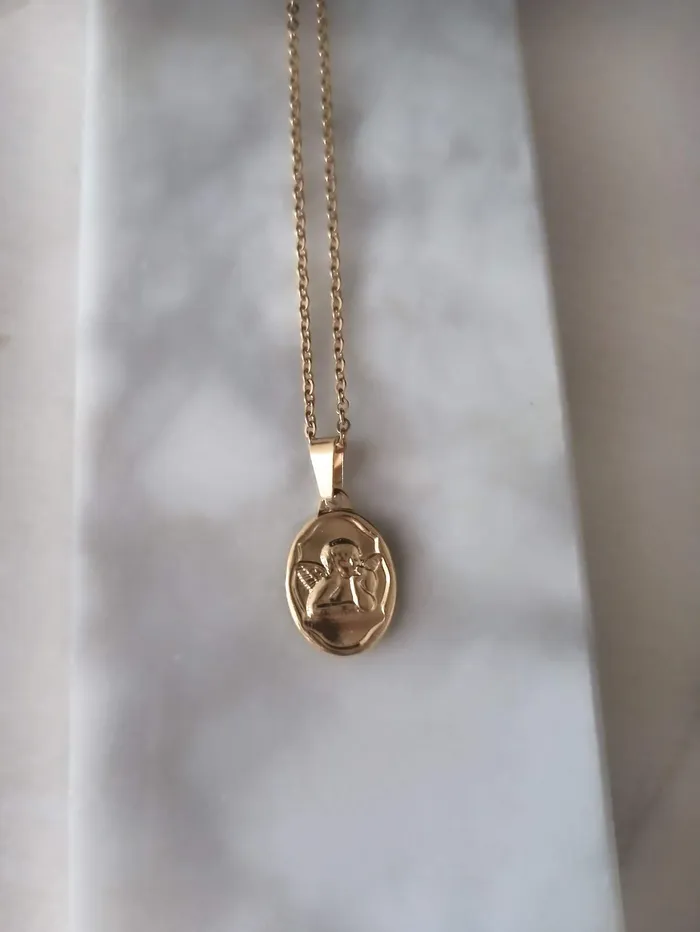 Necklaces KHLOE JEWELS Baby Guardian Angel Necklace Necklaces KHLOE JEWELS Baby Guardian Angel Necklace
