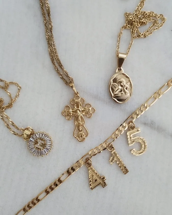 Necklaces KHLOE JEWELS Baby Guardian Angel Necklace Necklaces KHLOE JEWELS Baby Guardian Angel Necklace
