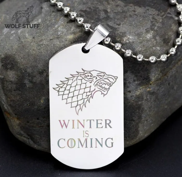 Necklaces Wolf Stuff Game of Thrones Wolf Pendant